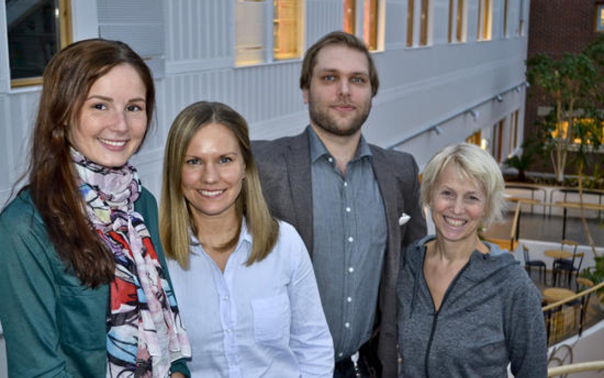 Fra venstre: Mariell Opdal Johnsen, Marianne Karlsson, Joakim Høgås og Iselin Marstrander