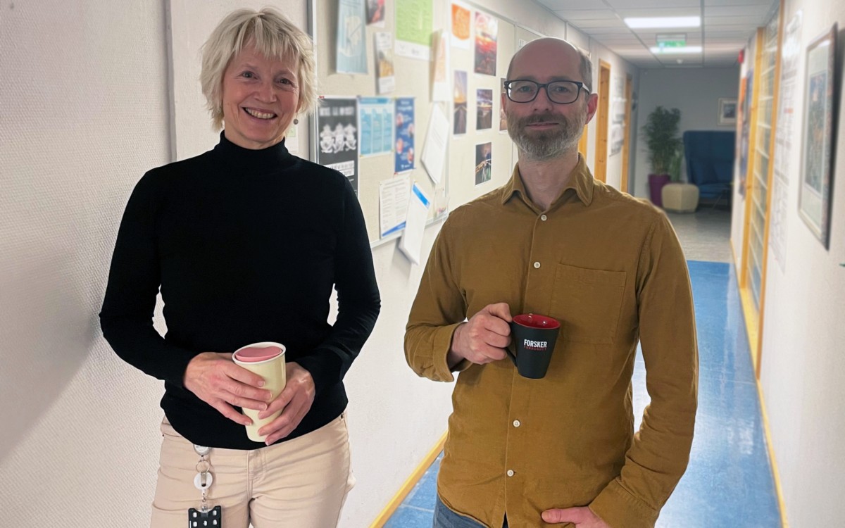 Iselin Marstrander og Fredrik Langeland. Foto: Thoralf Fagertun