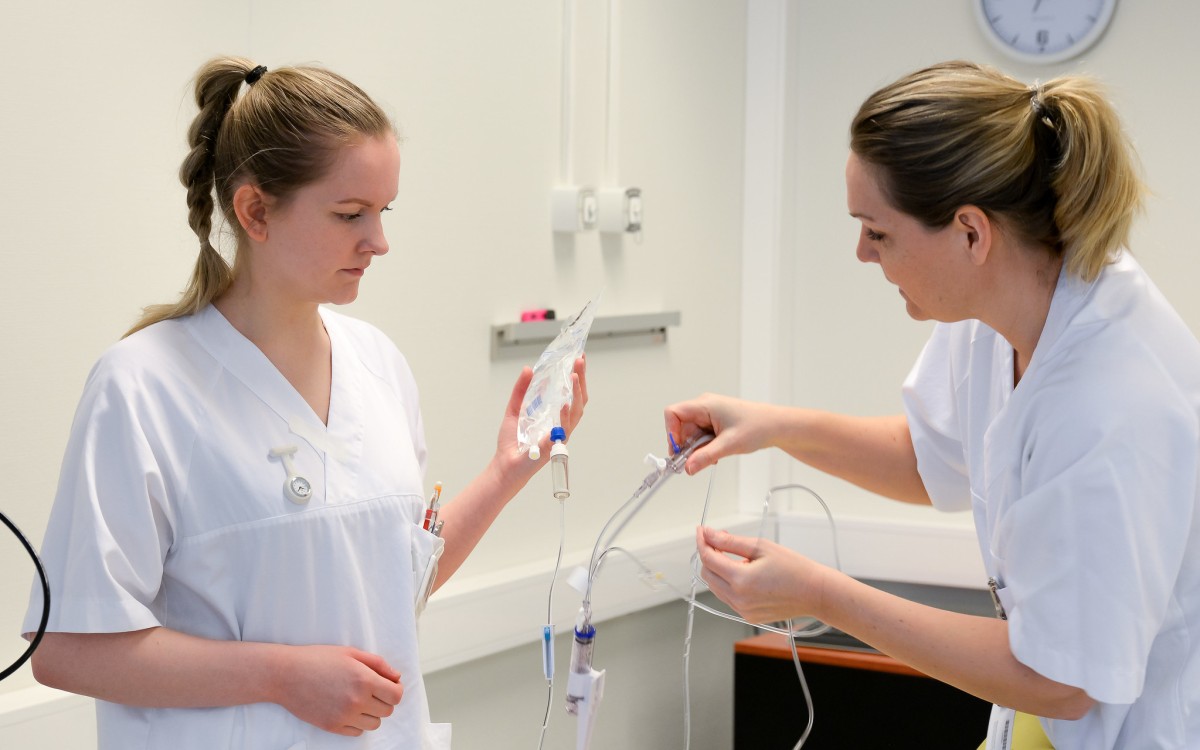 Illustrasjonsfoto sykepleiere. Foto: Universitetssykehuset Nord-Norge