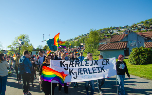 Bygdepride 2018 i Volda. Foto: Liv Aarberg / Flickr