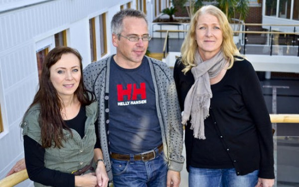 Fra venstre: Hege Gjertsen, Trond Bliksvær og Ingrid Fylling.