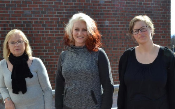 Forskerteamet: Therese Andrews, Ann Kristin Eide og Clara Luckner Strømsvik.