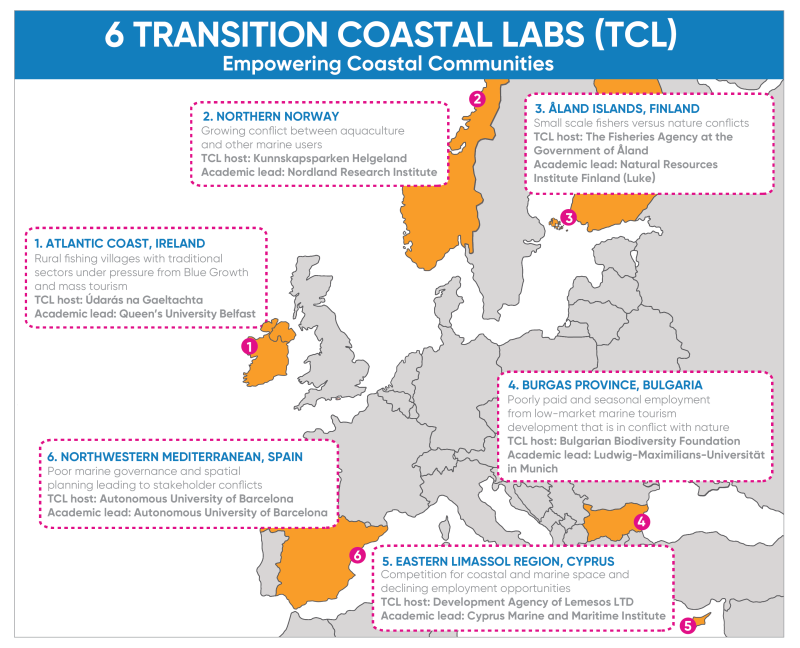 EmpowerUs Transition Coastal Lab Map 